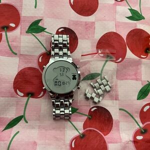 Bear Silver Digital Women's Watch